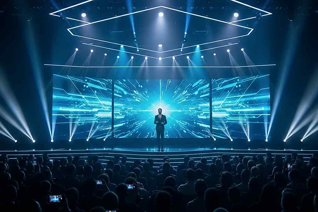 Lansman Sahne Tasarımı